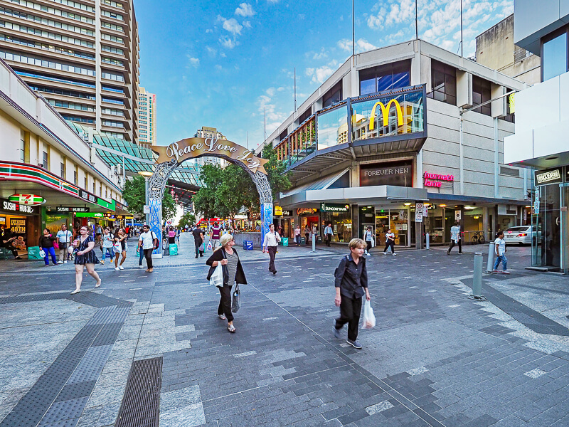 Vivid Productions Commercial Photography and Video Brisbane CBD - Full Junction Corner View