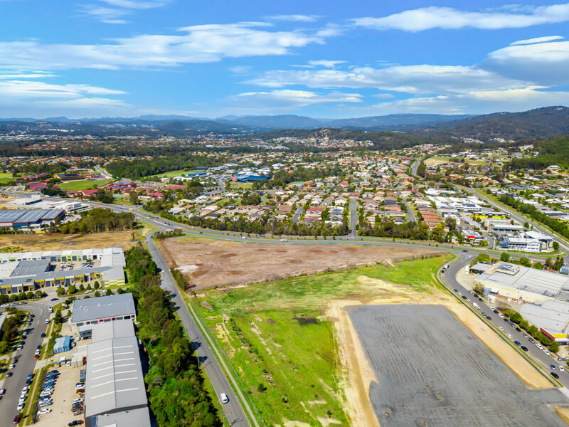 Vivid Productions Commercial Photography and Videography Vacant Land - Clearing Top View