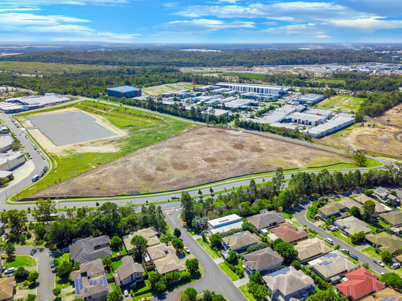 Vivid Productions Commercial Photography and Videography Vacant Land - Clearing View from Subdivision